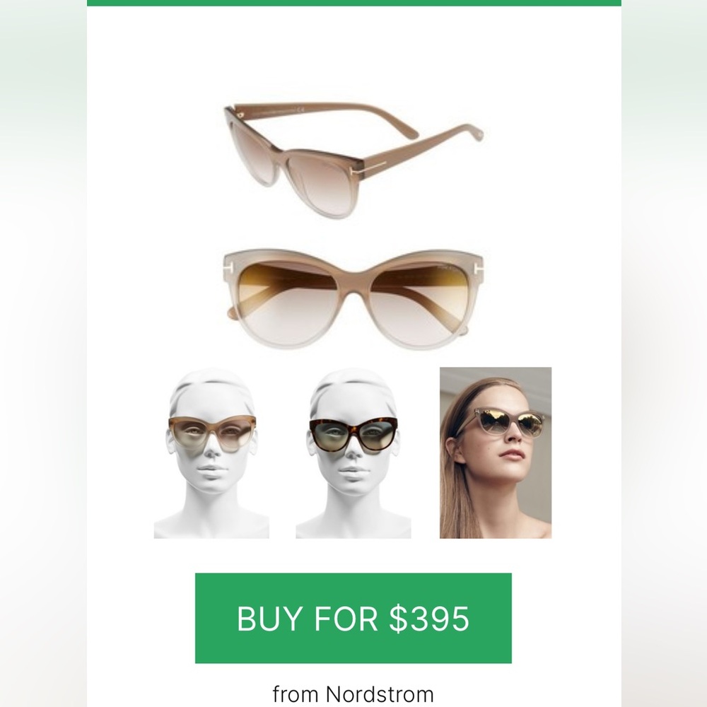 Tom Ford Gray Sunglasses - Picture 11 of 15